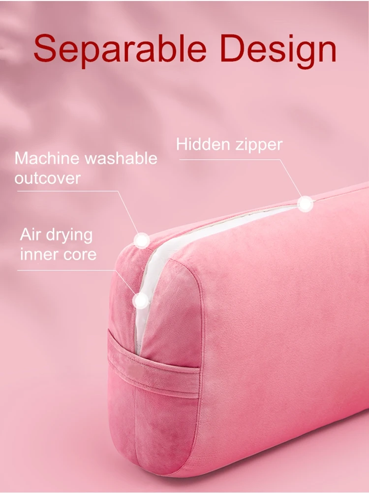 Yoga Bolster Pillow for Meditation and Support Rectangular Yoga Cushion from Machine Washable with Carry Handle 12 Yoga Bolster Pillow for Meditation and Support Rectangular Yoga Cushion from Machine Washable with Carry Handle