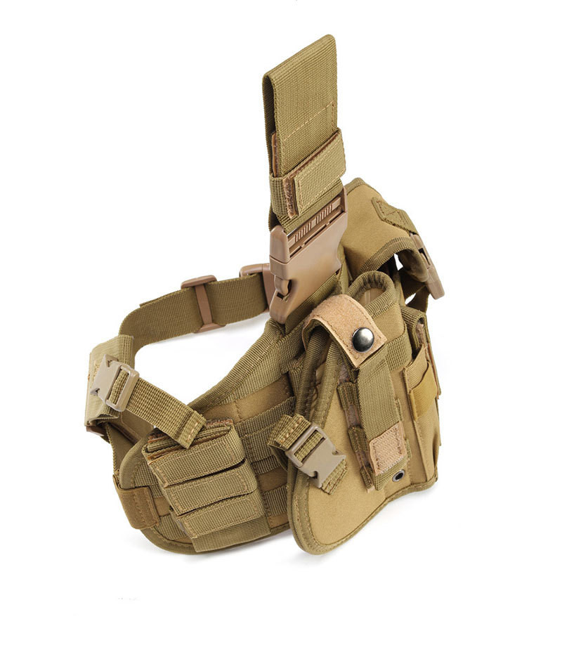 Multifunctional Tactical Leg Bag Outdoor Field Camouflage 16 Multifunctional Tactical Leg Bag Outdoor Field Camouflage