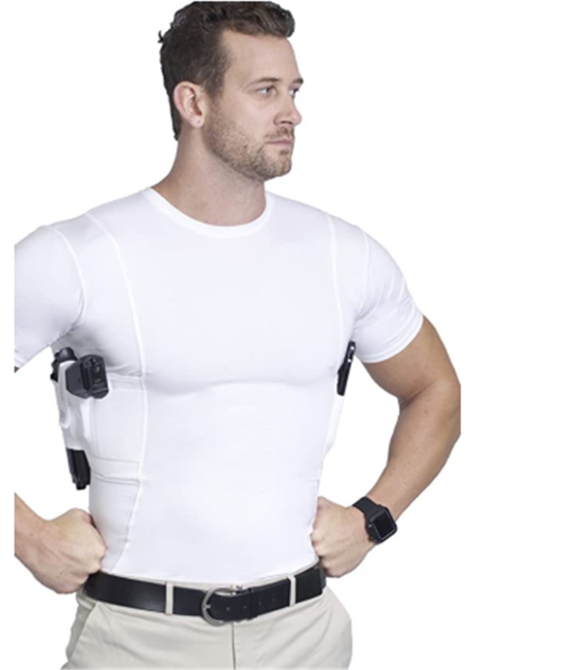 Concealed Carry Holster Shirt – Men’s Slim Fit Tactical Compression Vest 19 Concealed Carry Holster Shirt – Men’s Slim Fit Tactical Compression Vest