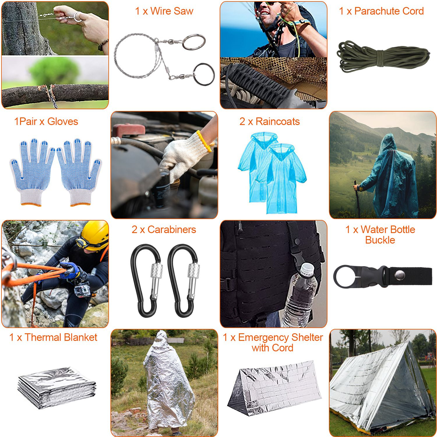 125 In 1 Professional Survival Kit 26 125 In 1 Professional Survival Kit