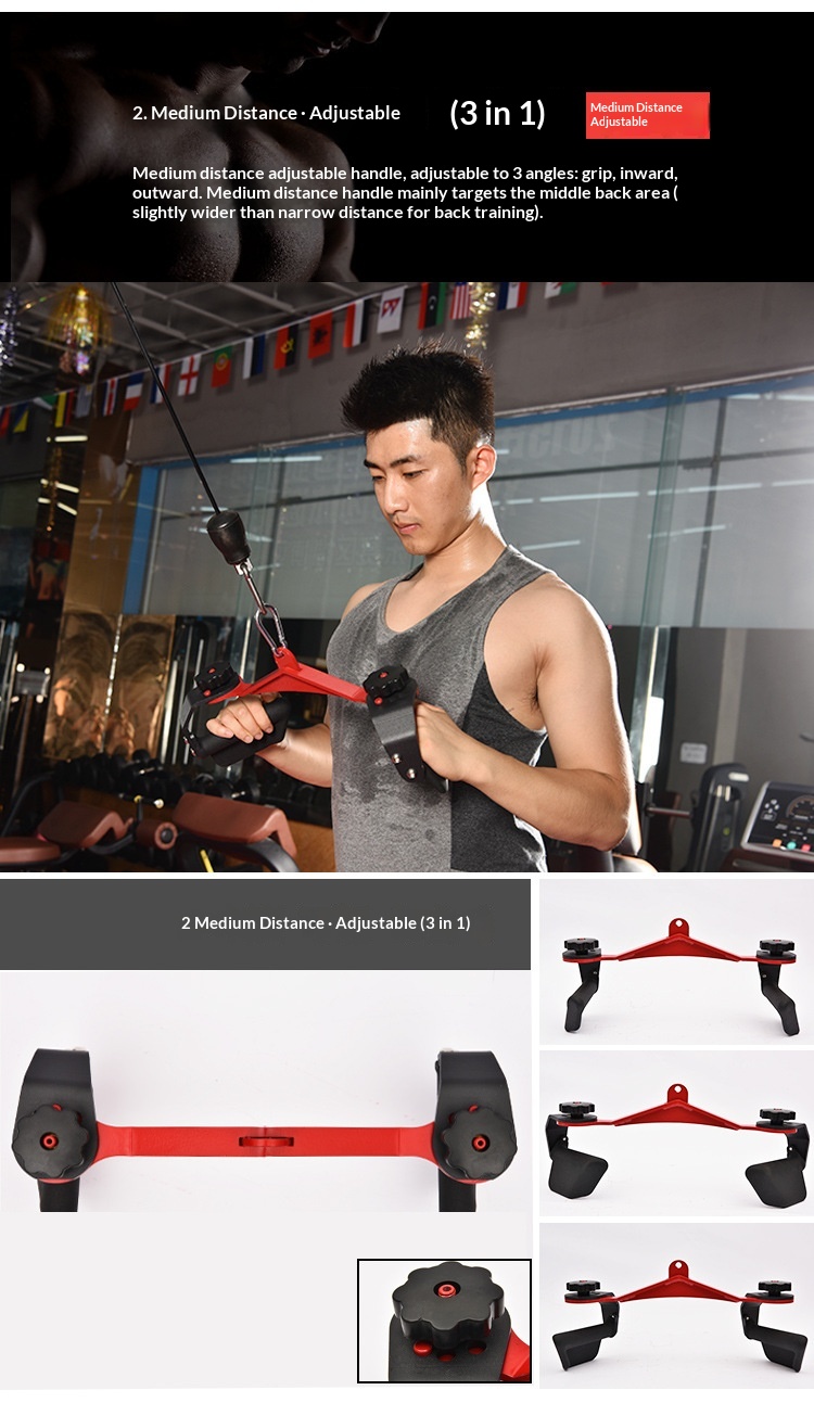 New Adjustable Back-Stretching Device 8-Piece Set With Adjustable Handles 55 New Adjustable Back-Stretching Device 8-Piece Set With Adjustable Handles