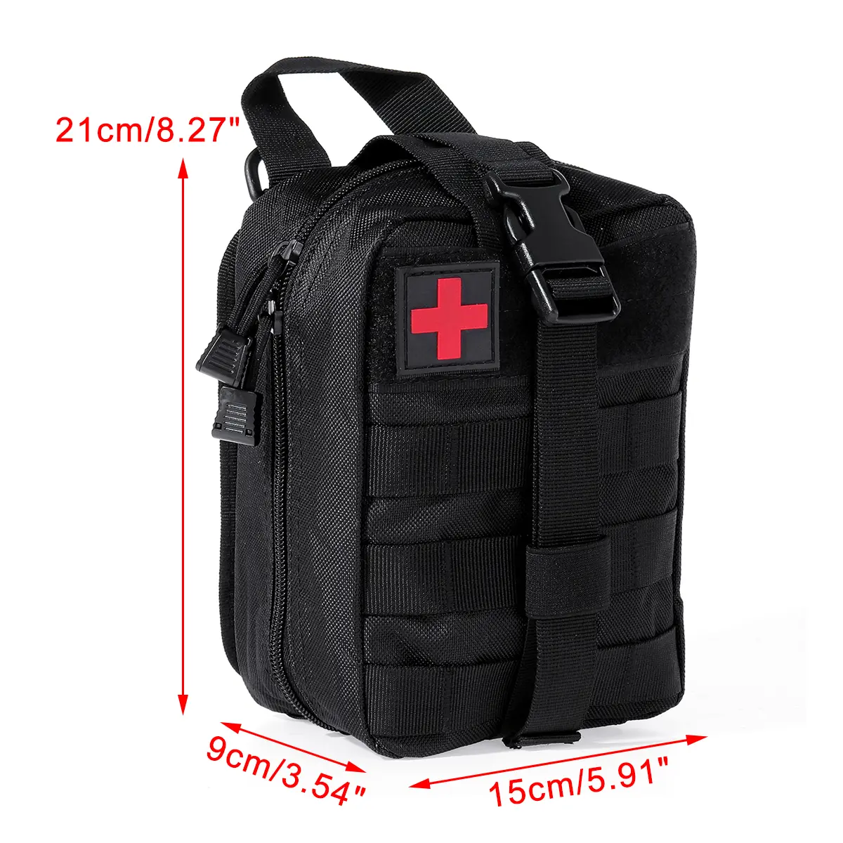 Tactical First Aid Kit Waist Bag – Waterproof Emergency Survival Pouch 26 Tactical First Aid Kit Waist Bag – Waterproof Emergency Survival Pouch