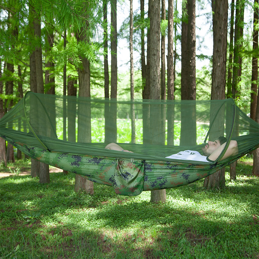 Fully Automatic Quick Opening Hammock With Mosquito Net 11 Fully Automatic Quick Opening Hammock With Mosquito Net