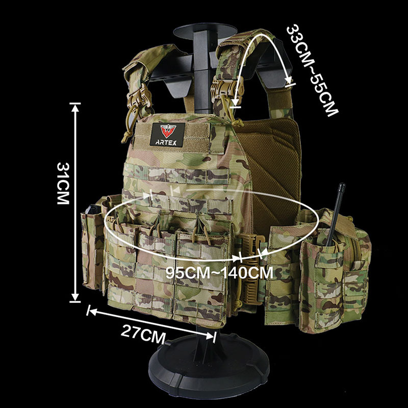 Tactical Outdoor Military Fans Quick Release Tactical Vest Protective Waistcoat 21 Tactical Outdoor Military Fans Quick Release Tactical Vest Protective Waistcoat