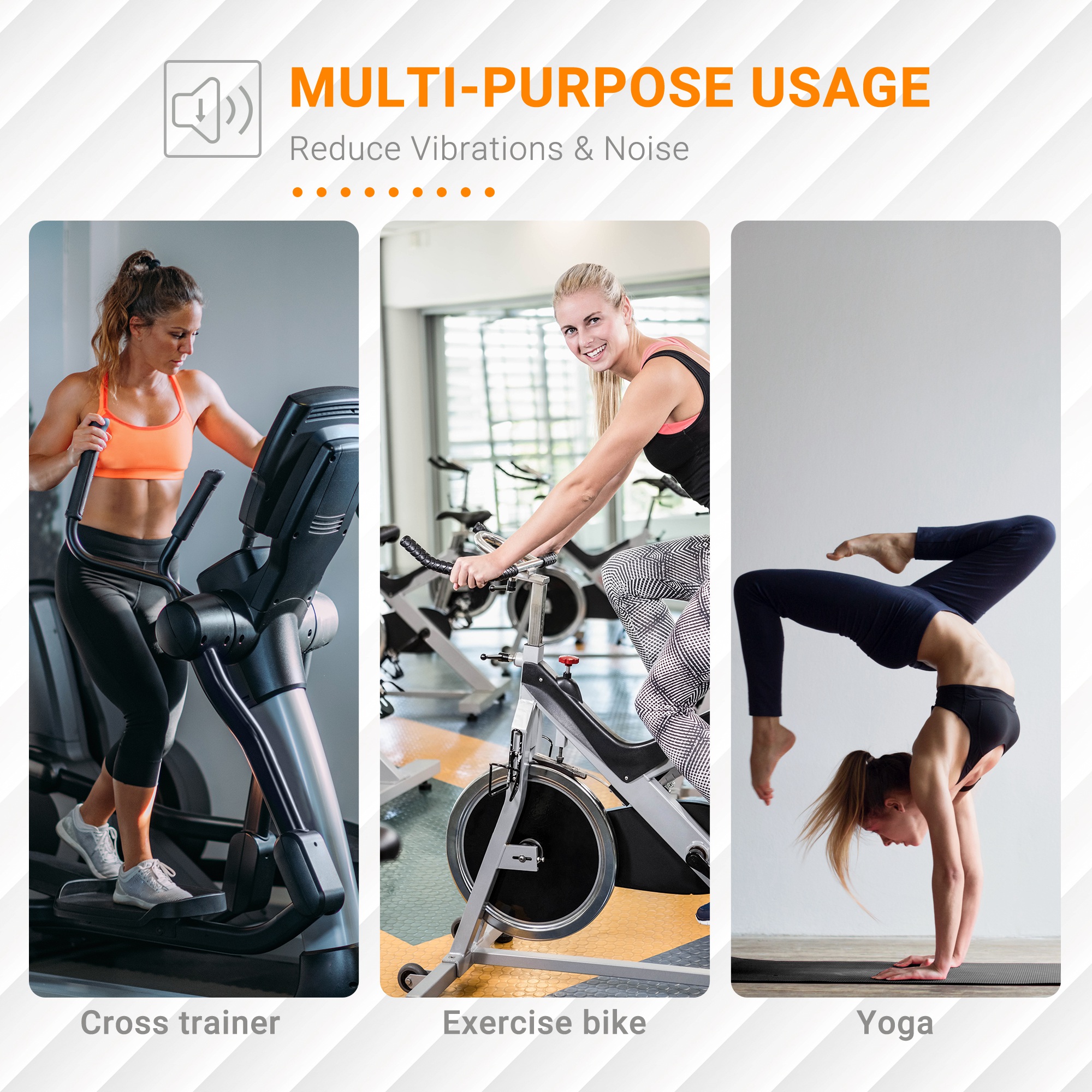 Multi-purpose Exercise Equipment Mat | 200x100cm Floor Protector 12 Multi-purpose Exercise Equipment Mat | 200x100cm Floor Protector