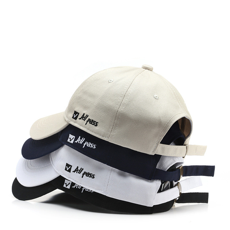Soft top cap with side letter embroidery 11 Soft top cap with side letter embroidery