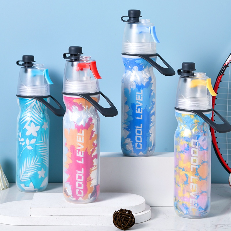 2-in-1 Misting Water Bottle - 500ml Insulated Sport Spray 37 2-in-1 Misting Water Bottle - 500ml Insulated Sport Spray