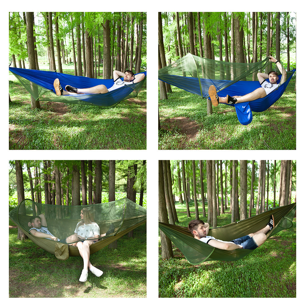 Fully Automatic Quick Opening Hammock With Mosquito Net 12 Fully Automatic Quick Opening Hammock With Mosquito Net