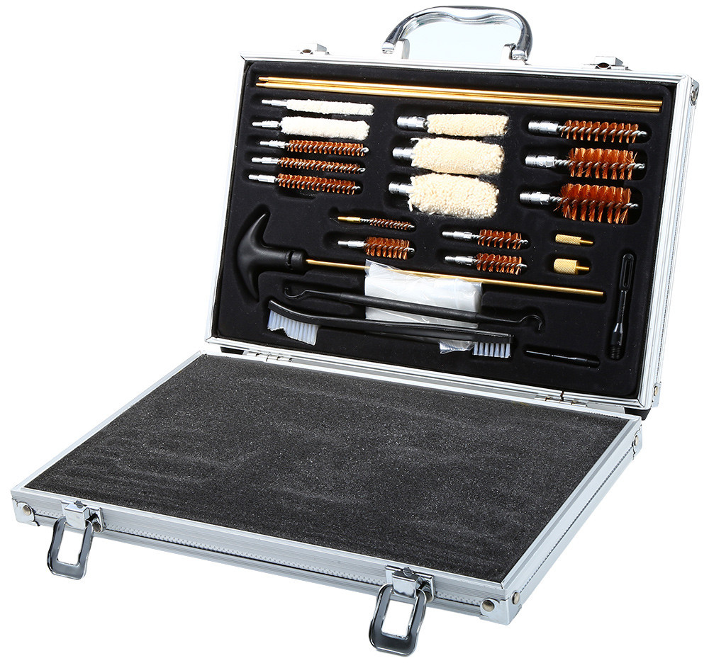 24pcs Gun Cleaning Kit Universal Gun Brush Tool for Pistol Hunting Rifle Shotgun Firearm Cleaner Hunting Accessories 23 24pcs Gun Cleaning Kit Universal Gun Brush Tool for Pistol Hunting Rifle Shotgun Firearm Cleaner Hunting Accessories