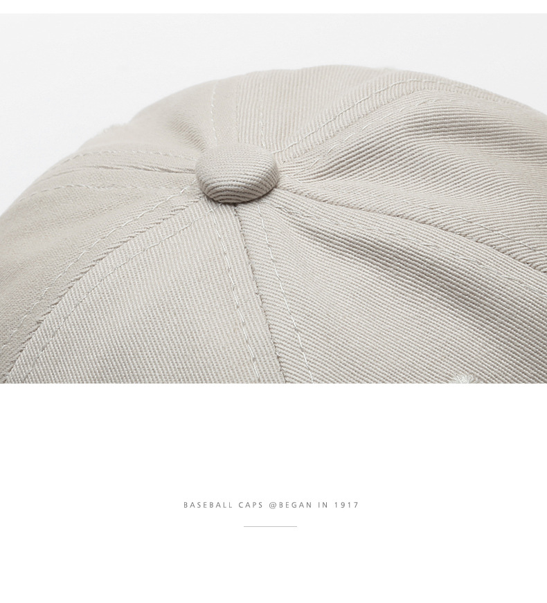 Soft top cap with side letter embroidery 21 undefined