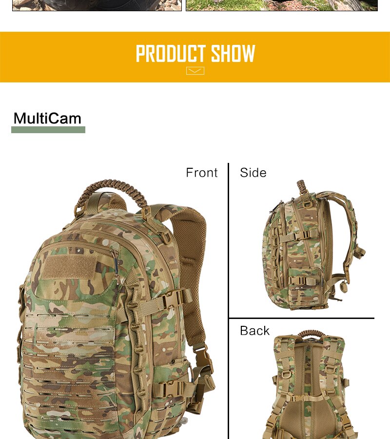 Camouflage tactical backpack 33 Camouflage tactical backpack
