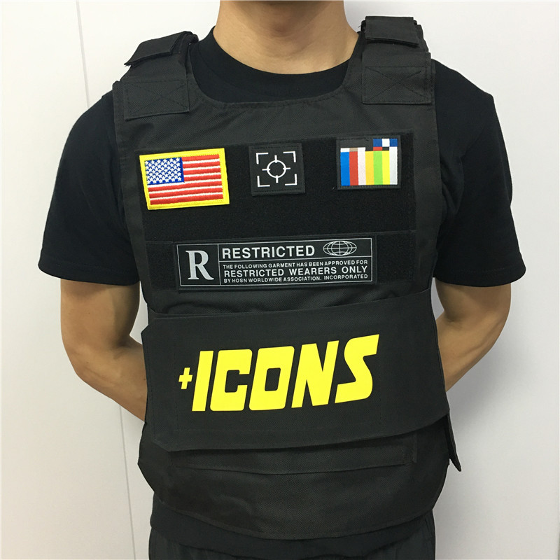 ICONS Tactical Streetwear Vest - Fashion Military Style 64 ICONS Tactical Streetwear Vest - Fashion Military Style