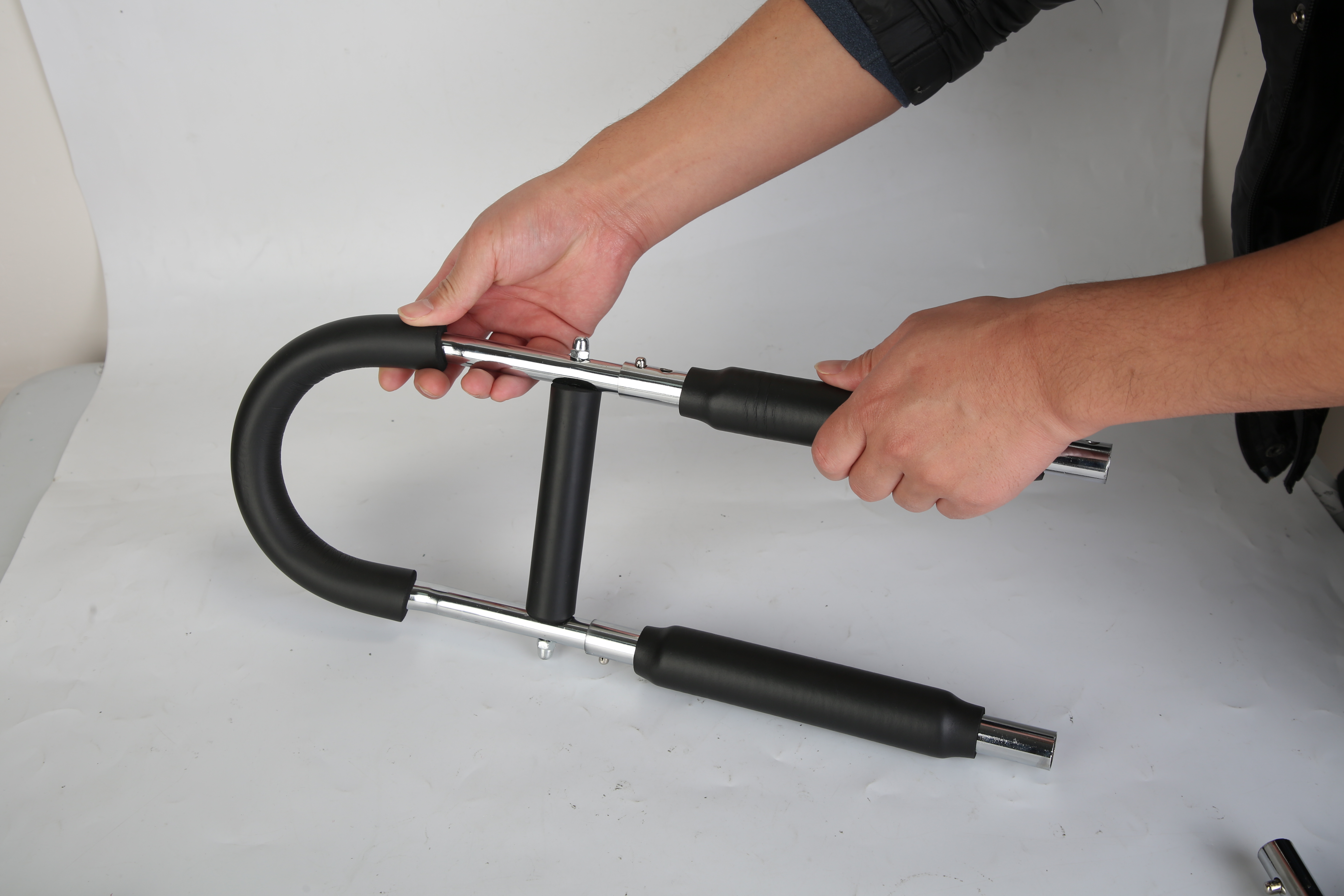 1Pc Adjustable Twister Arm Exerciser Spring Workout Bar Strength Enhancer For Men With 3 Resistance Levels 66 To 110LBS Chest Biceps Triceps Thighs Back Workout 17 1Pc Adjustable Twister Arm Exerciser Spring Workout Bar Strength Enhancer For Men With 3 Resistance Levels 66 To 110LBS Chest Biceps Triceps Thighs Back Workout