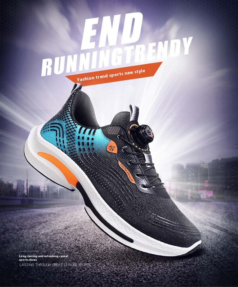 Fashionable Mesh Breathable Rotating Buckle Sneaker 14 Fashionable Mesh Breathable Rotating Buckle Sneaker