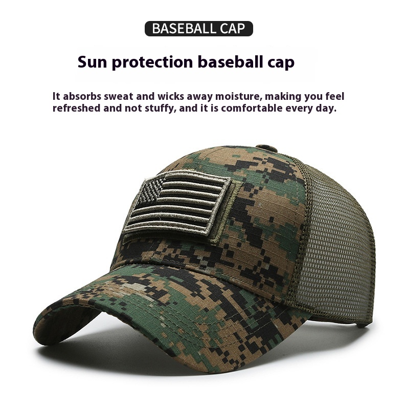 Tear Mark Velcro Outdoor Sun Protection Tactical Camouflage Baseball Hat 15 Tear Mark Velcro Outdoor Sun Protection Tactical Camouflage Baseball Hat