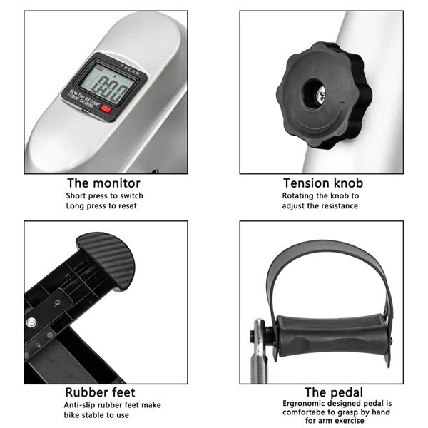 Home Mini Fitness Bike Hand And Foot Trainer 11 Home Mini Fitness Bike Hand And Foot Trainer