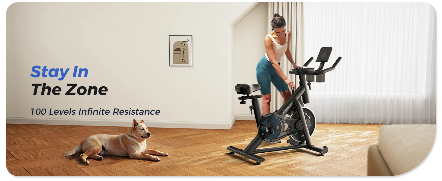 Low Noise Stationary Exercise Bike – Indoor Cycling with Tablet Mount & 270LB Capacity 23 Low Noise Stationary Exercise Bike – Indoor Cycling with Tablet Mount & 270LB Capacity