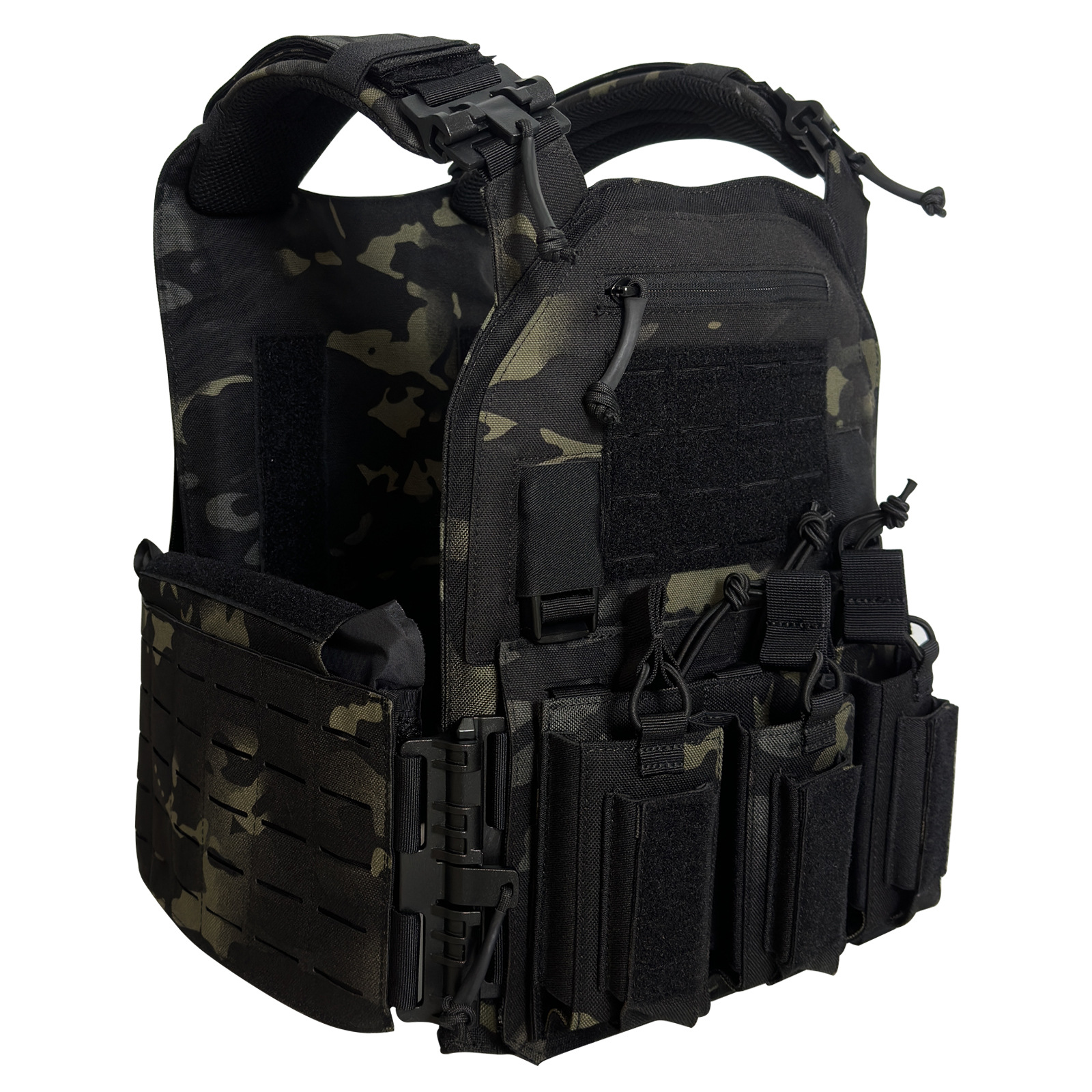 Nylon LAVC Quick-release Multifunctional Tactical Vest 66 Nylon LAVC Quick-release Multifunctional Tactical Vest