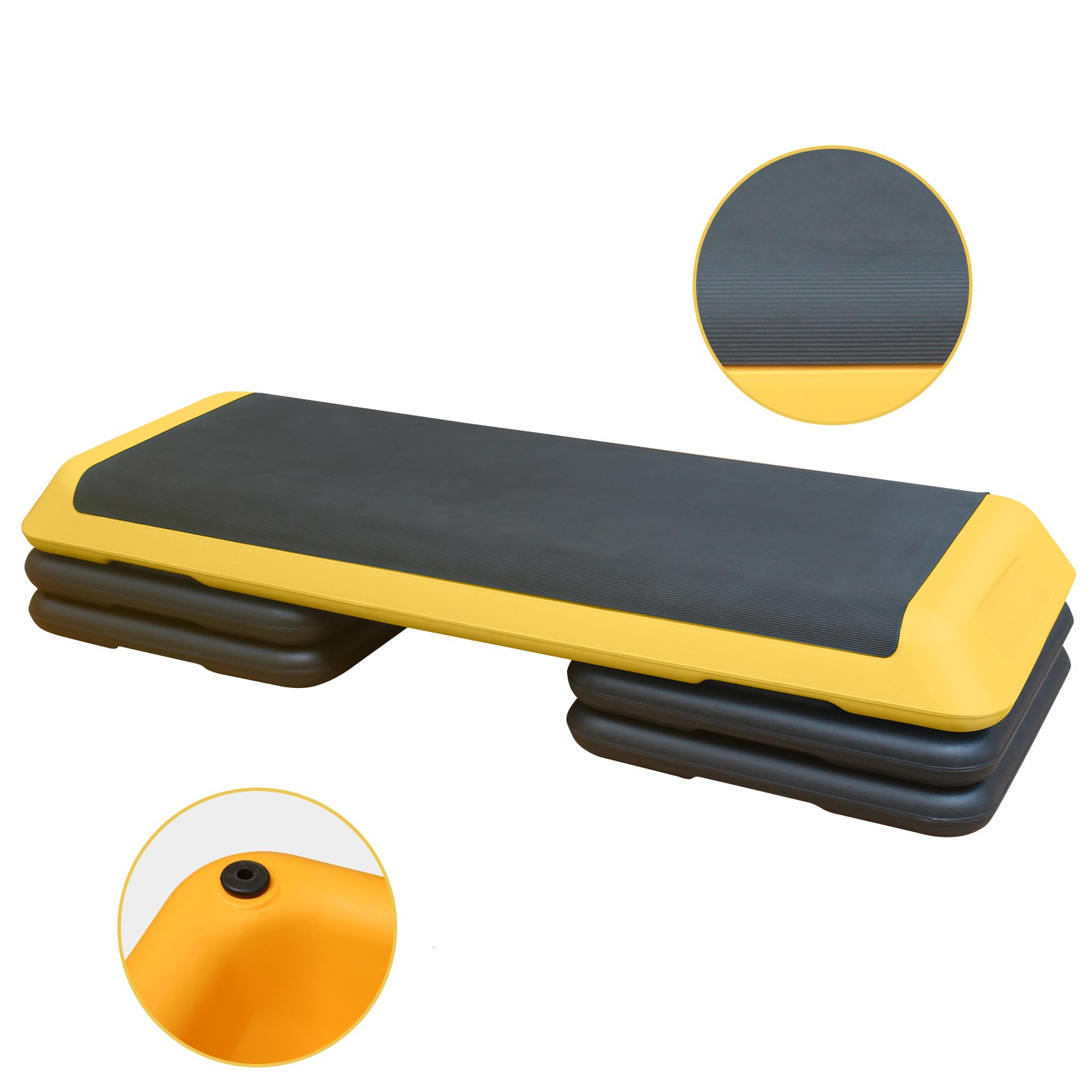 Adjustable Aerobic Fitness Stepper With 4 Lifts 33 Adjustable Aerobic Fitness Stepper With 4 Lifts