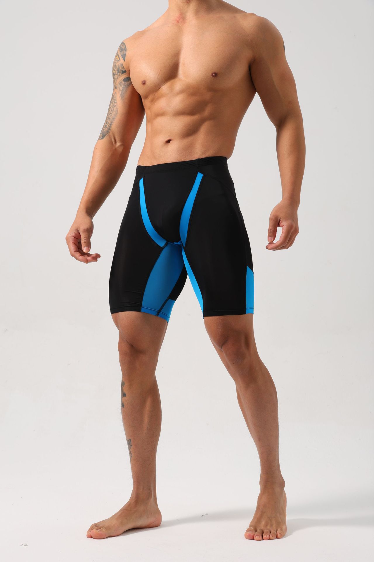 Men's Fitness Tight Shorts Quick-drying Ice Silk 8 Men's Fitness Tight Shorts Quick-drying Ice Silk