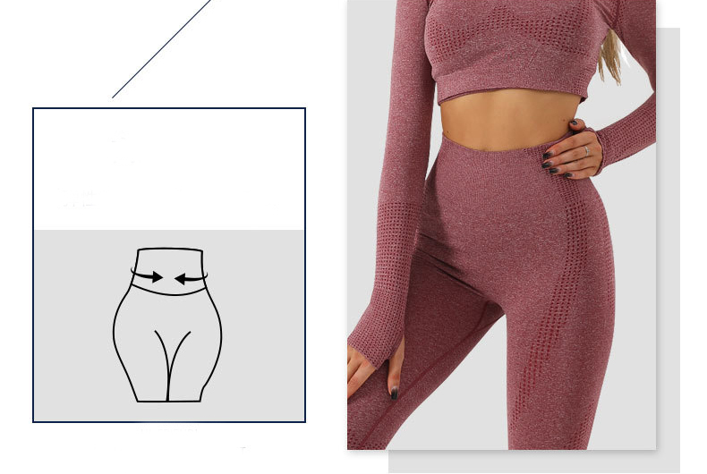 2PCS Seamless Yoga Set Women Tracksuit High Waist Leggings Workout Sportswear Gym Clothing Fitness Crop Top Sports Suits Gym Set 37 2PCS Seamless Yoga Set Women Tracksuit High Waist Leggings Workout Sportswear Gym Clothing Fitness Crop Top Sports Suits Gym Set