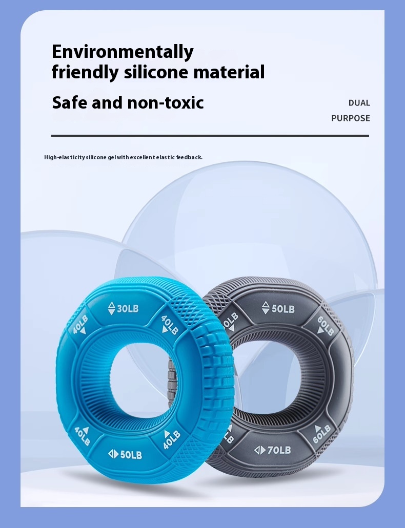 Silicone Grip Ring Decompression Decompression Building Up Arm Muscles Training Five Finger Strength Rehabilitation Grip Strength Exercise Hand Strength Equipment 37 Silicone Grip Ring Decompression Decompression Building Up Arm Muscles Training Five Finger Strength Rehabilitation Grip Strength Exercise Hand Strength Equipment