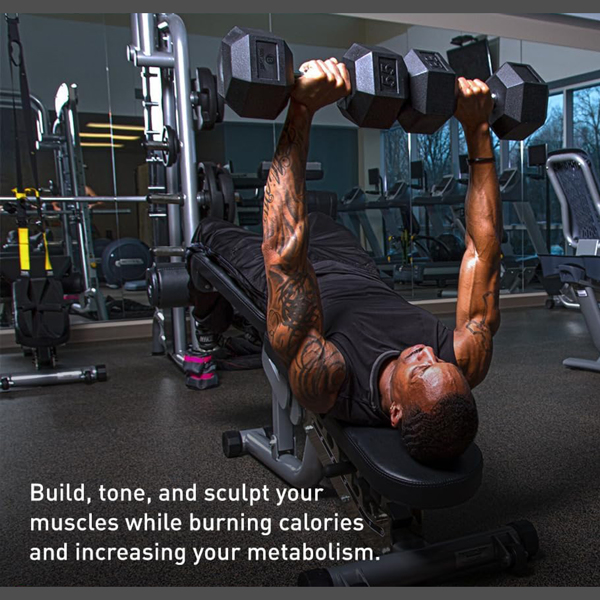 15LB 2 HDRS Rubber Coated Solid Cast Iron Dumbbells 32 15LB 2 HDRS Rubber Coated Solid Cast Iron Dumbbells
