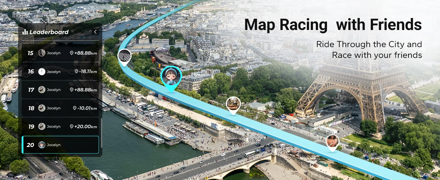 Low Noise Exercise Bike – Stationary Bike with Tablet Mount & Exclusive App for Weight Loss 12 Low Noise Exercise Bike – Stationary Bike with Tablet Mount & Exclusive App for Weight Loss