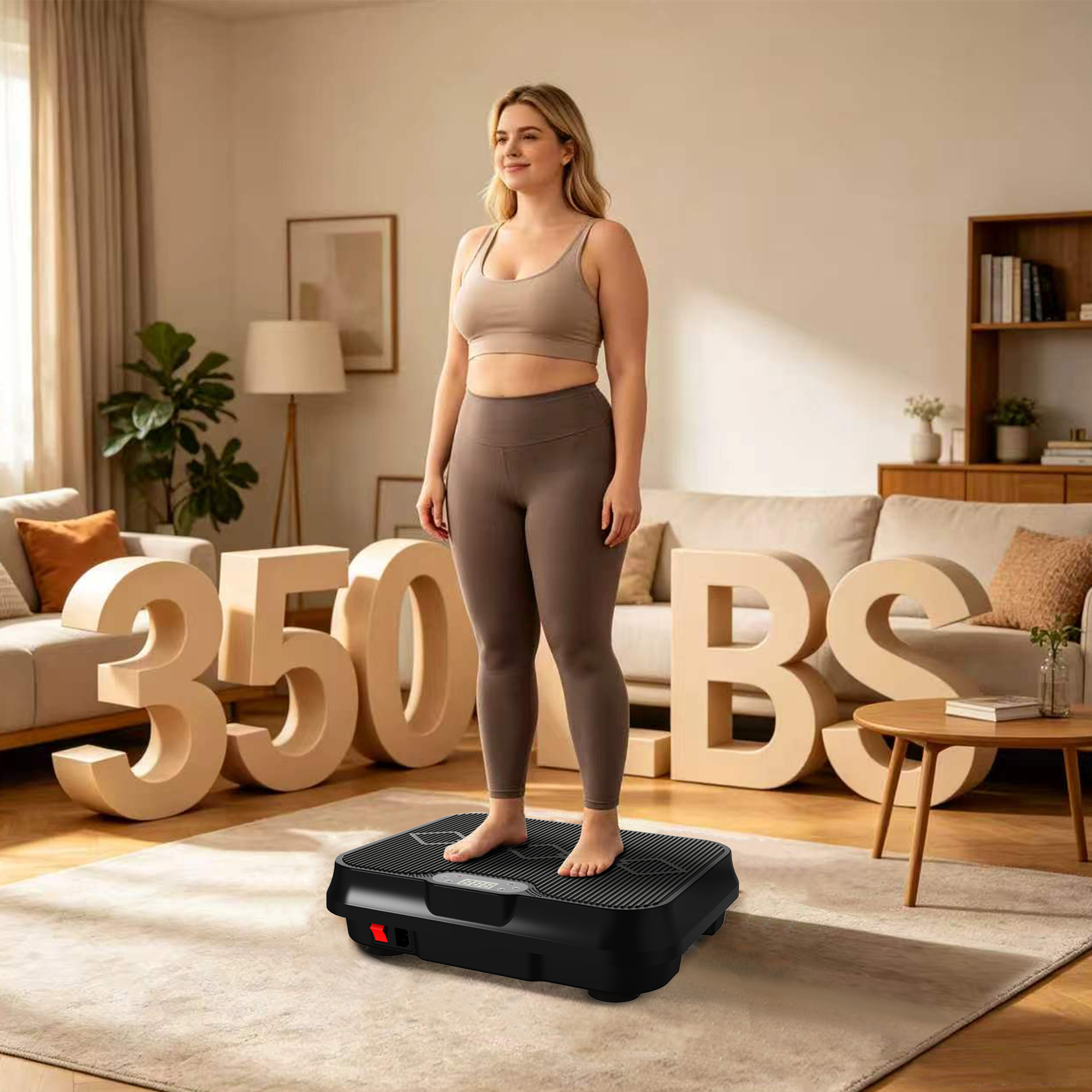 Vibration Plate Exercise Machine – Whole Body Workout Platform for Home Gym 45 Vibration Plate Exercise Machine – Whole Body Workout Platform for Home Gym