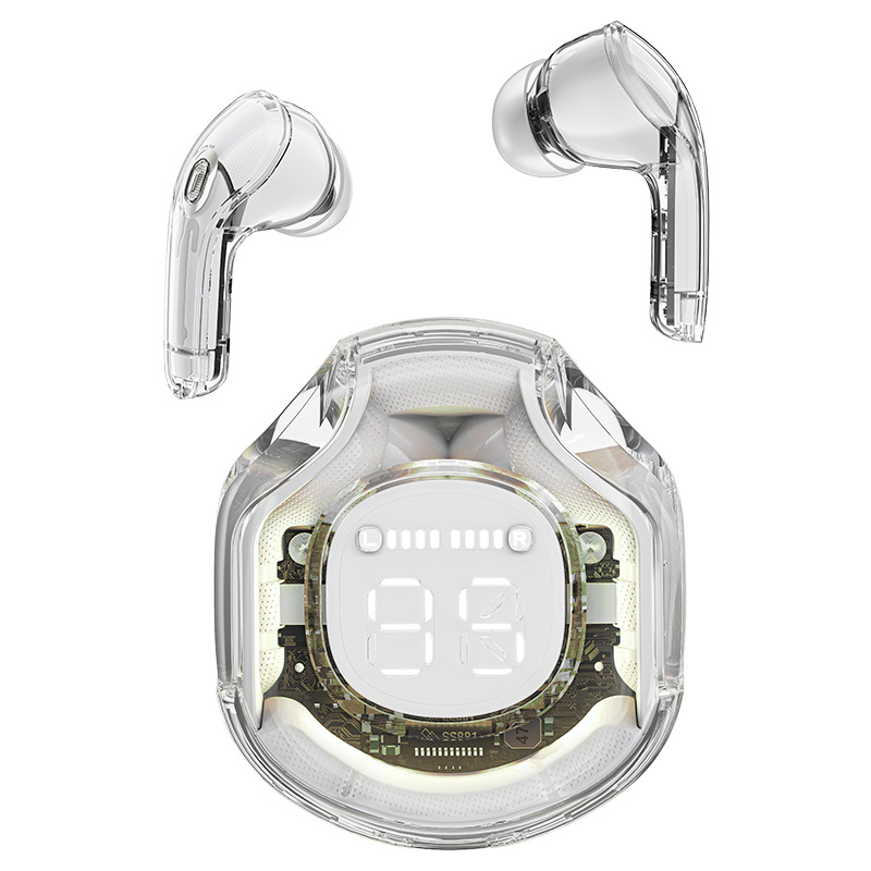 Transparent Warehouse Wireless Bluetooth Headset 14 Transparent Warehouse Wireless Bluetooth Headset