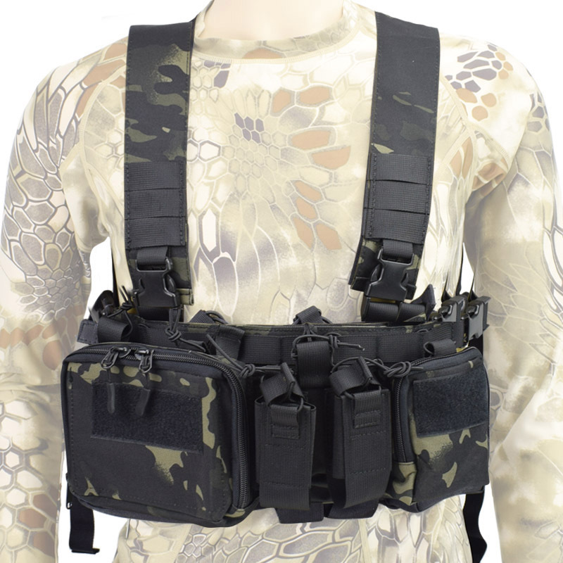 Outdoor Military Fan Tactical Bellyband Multifunctional Tactical Vest 19 Outdoor Military Fan Tactical Bellyband Multifunctional Tactical Vest