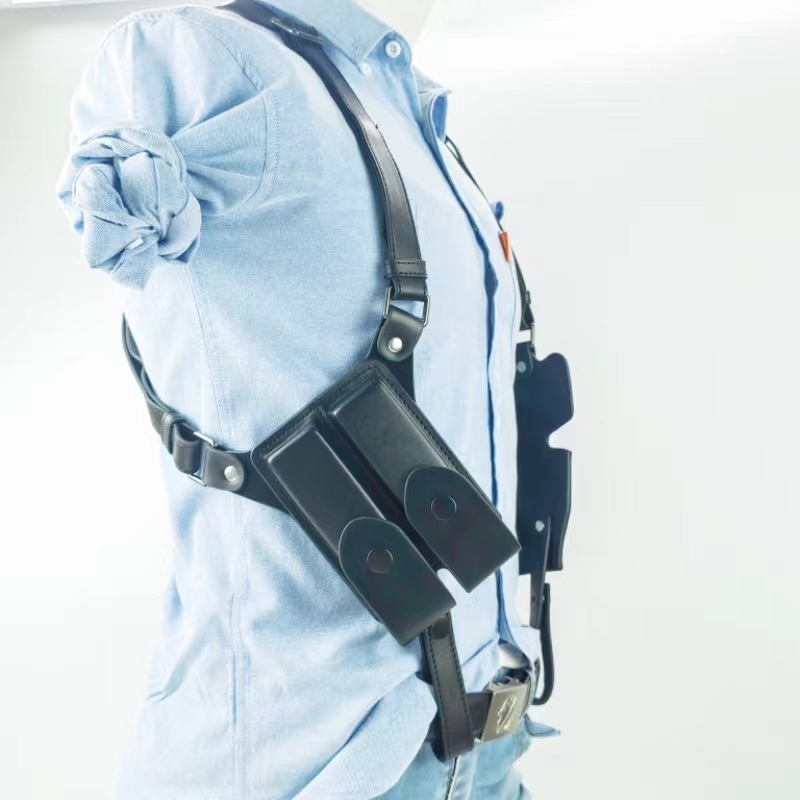 Model Tactical Chest Pistol Hidden Underarm Holster Quick Pull 11 Model Tactical Chest Pistol Hidden Underarm Holster Quick Pull