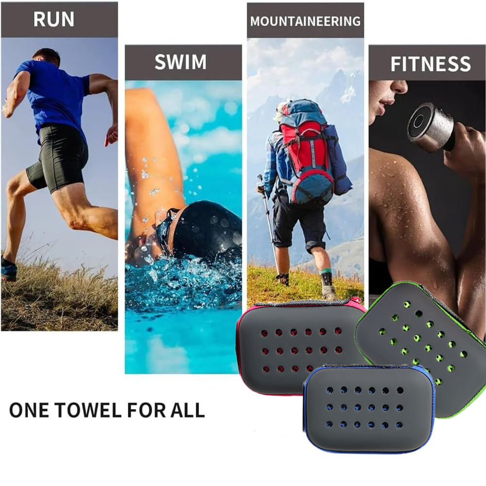Cooling Sports Towel Quick-Dry, Sweat Absorbing, Ice Cold Fabric For Outdoor Fitness, Yoga, And Gym Workouts 17 Cooling Sports Towel Quick-Dry, Sweat Absorbing, Ice Cold Fabric For Outdoor Fitness, Yoga, And Gym Workouts