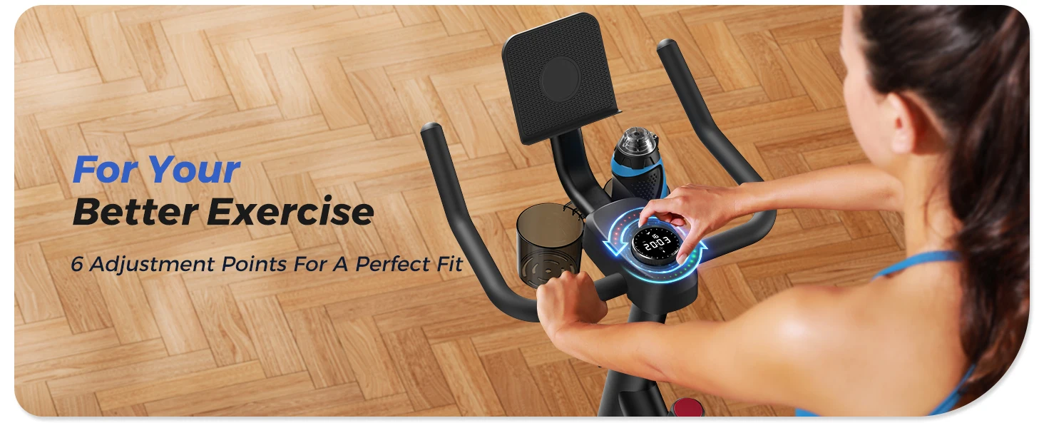 Low Noise Stationary Exercise Bike – Indoor Cycling with Tablet Mount & 270LB Capacity 25 Low Noise Stationary Exercise Bike – Indoor Cycling with Tablet Mount & 270LB Capacity