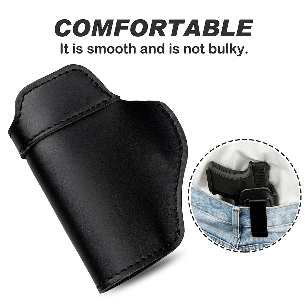 Left RIGHT Tactical Leather Holster for Concealed Carry 26 Left RIGHT Tactical Leather Holster for Concealed Carry