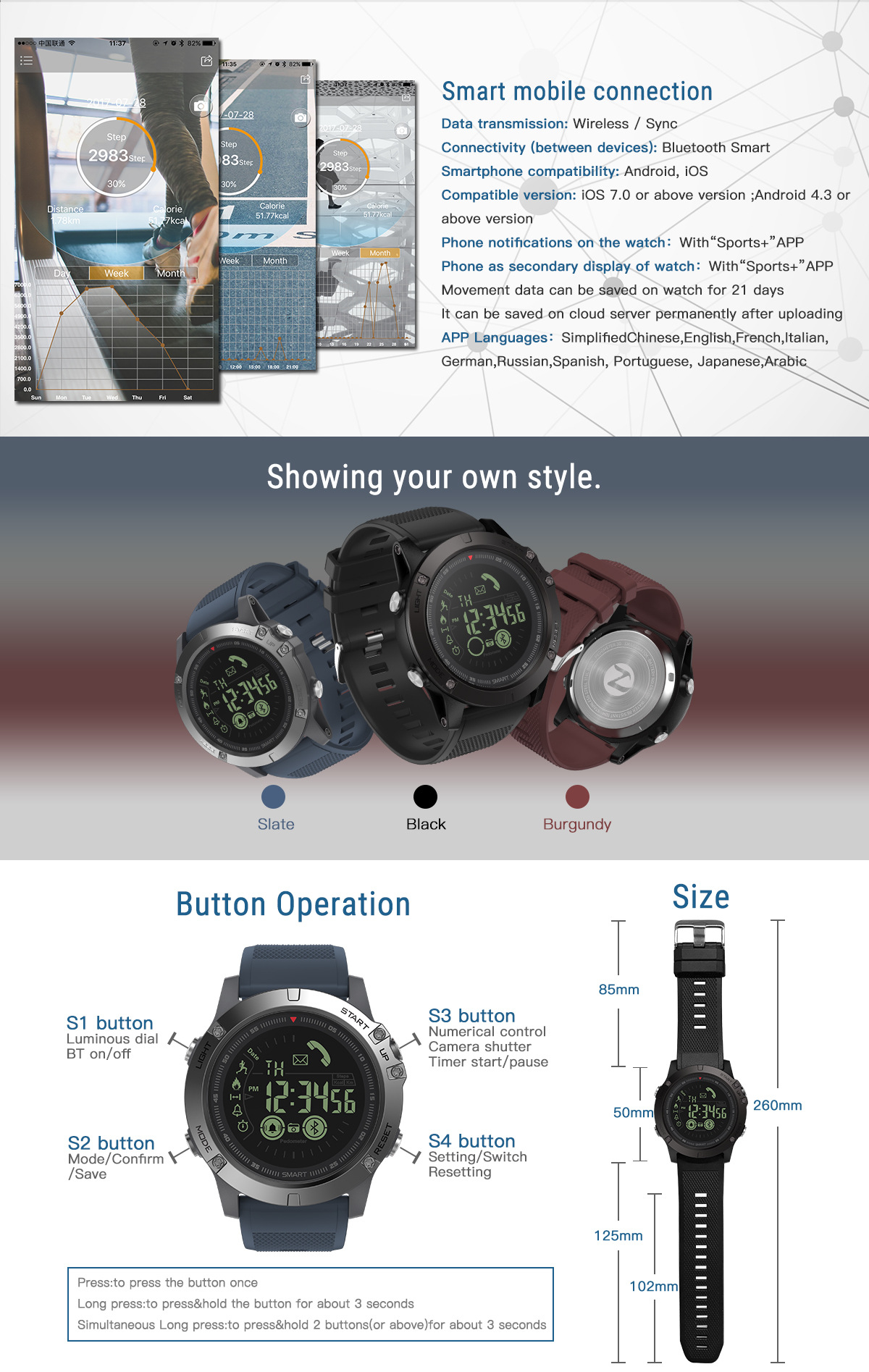 Tactical Smart Watch 30 undefined