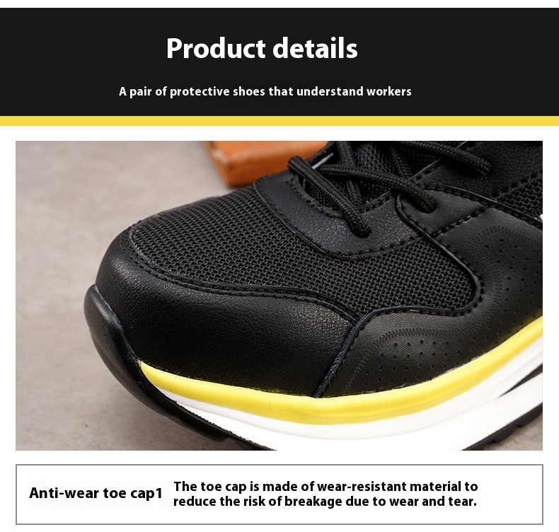 Anti-smashing And Anti-penetration Labor Protection Shoes 55 Anti-smashing And Anti-penetration Labor Protection Shoes