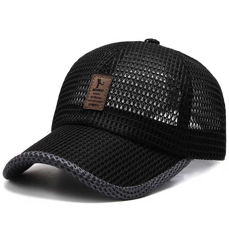 Big Eaves Summer Men's Outdoor Sunshade Sports Quick-drying Breathable Baseball Cap 33 Big Eaves Summer Men's Outdoor Sunshade Sports Quick-drying Breathable Baseball Cap