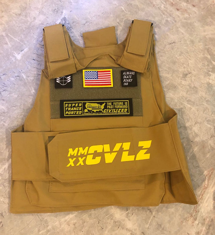 Street rap tactical vest 18 Street rap tactical vest