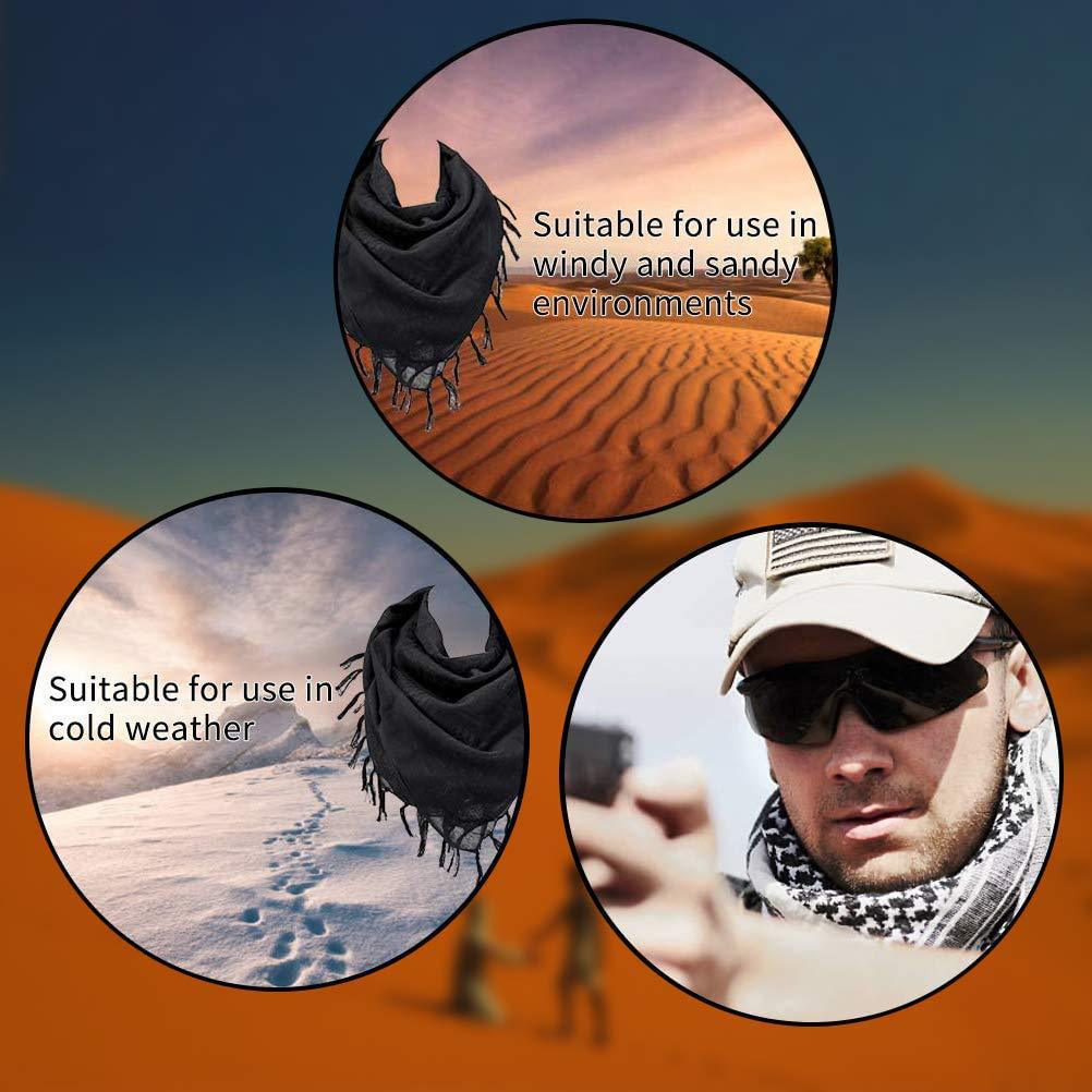 Men's And Women's Cotton Desert Tactical Scarf 75 Men's And Women's Cotton Desert Tactical Scarf