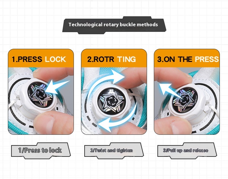 Fashionable Mesh Breathable Rotating Buckle Sneaker 15 Fashionable Mesh Breathable Rotating Buckle Sneaker