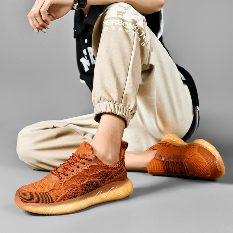 Men's Fashion Casual Fly Woven Mesh Shoes 14 Men's Fashion Casual Fly Woven Mesh Shoes