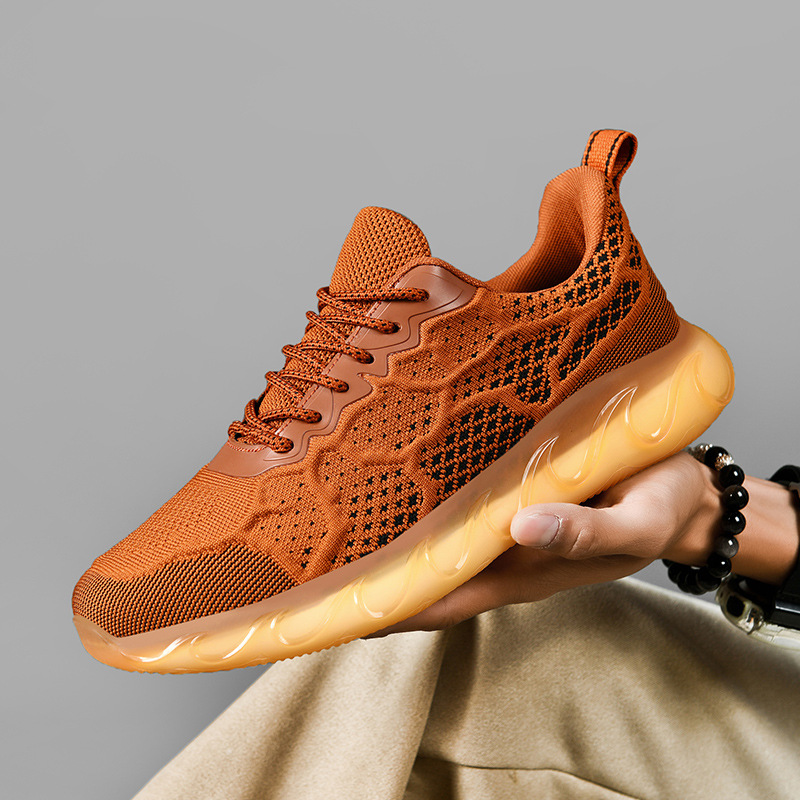 Men's Fashion Casual Fly Woven Mesh Shoes 28 Men's Fashion Casual Fly Woven Mesh Shoes