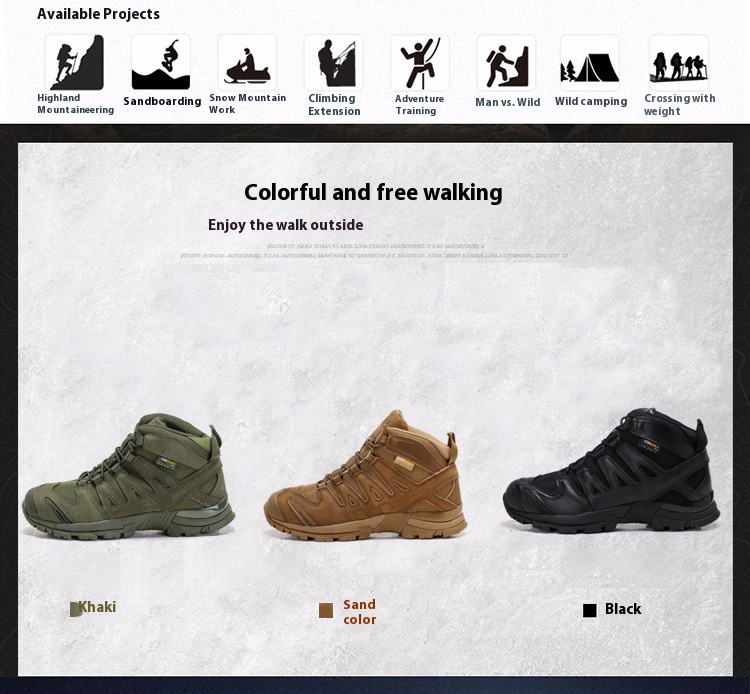 Waterproof Tactical Desert Boots – Men’s Mid-Top Outdoor Hiking Shoes 33 Waterproof Tactical Desert Boots – Men’s Mid-Top Outdoor Hiking Shoes