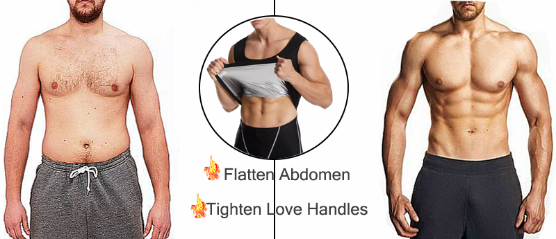 Fitness Corset Men's Shapewear Heat Trapping Shirt Sweat Body Shaper Vest Bodysuit 69 Fitness Corset Men's Shapewear Heat Trapping Shirt Sweat Body Shaper Vest Bodysuit