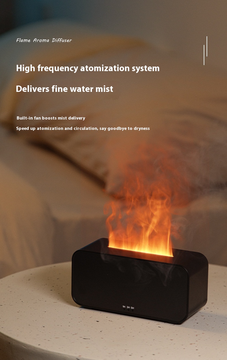 Timing Simulation Aroma Diffuser Usb Household Flame Humidifier Aromatherapy Machine Spray Air Flame Humidifier Diffuser 12 Timing Simulation Aroma Diffuser Usb Household Flame Humidifier Aromatherapy Machine Spray Air Flame Humidifier Diffuser