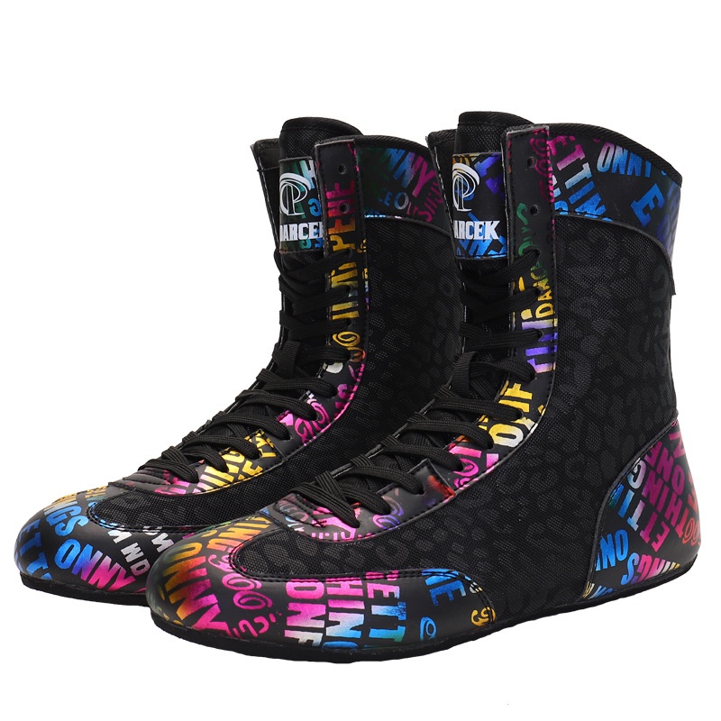 Mixed Combat Training Wrestling Soft Sole High Top Fitness Lifting Shoes 41 Mixed Combat Training Wrestling Soft Sole High Top Fitness Lifting Shoes