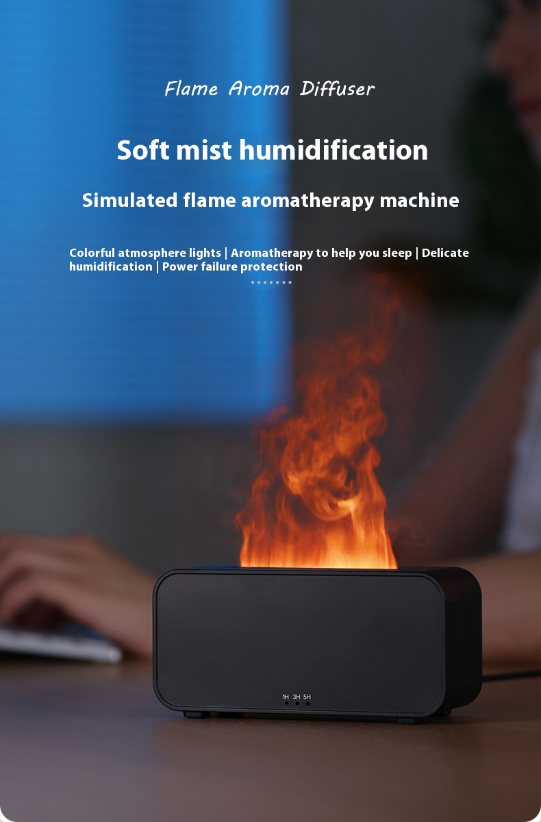 Timing Simulation Aroma Diffuser Usb Household Flame Humidifier Aromatherapy Machine Spray Air Flame Humidifier Diffuser 13 Timing Simulation Aroma Diffuser Usb Household Flame Humidifier Aromatherapy Machine Spray Air Flame Humidifier Diffuser