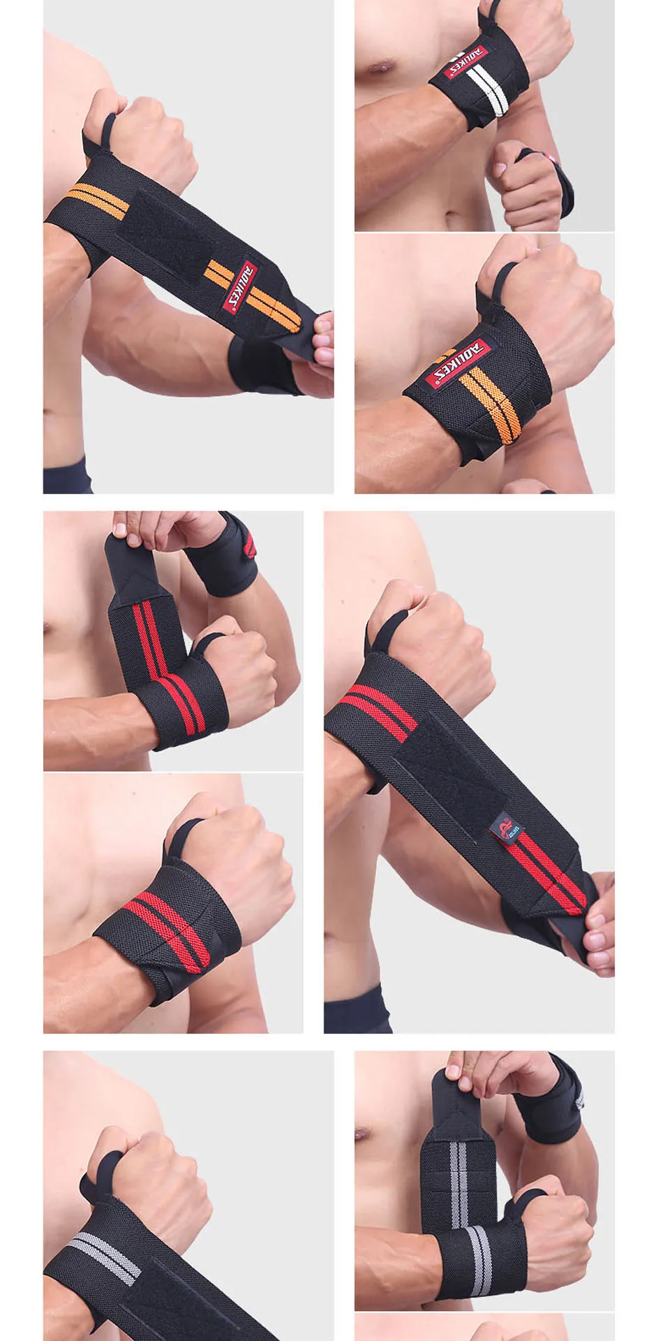 Fitness Band Wristband Bandage Sports Gloves 13 b_013