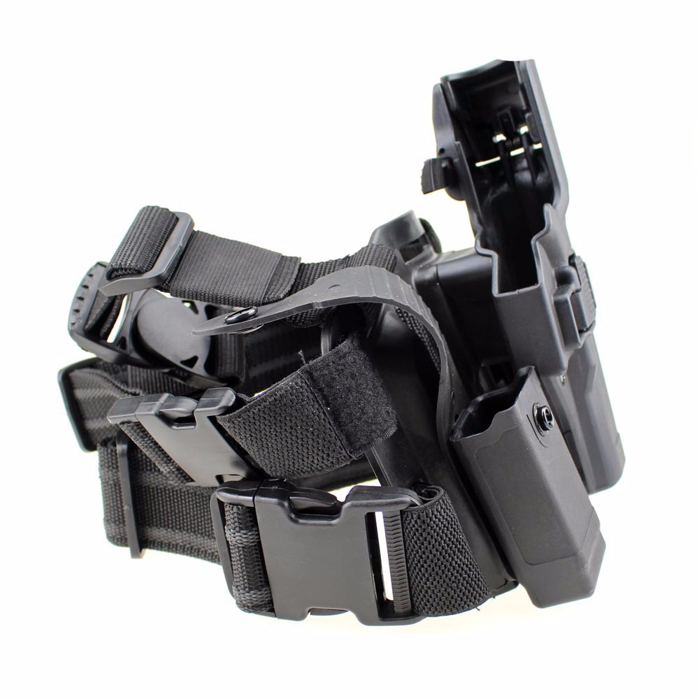 Sinking double anti quick pull leg holster 18 Sinking double anti quick pull leg holster